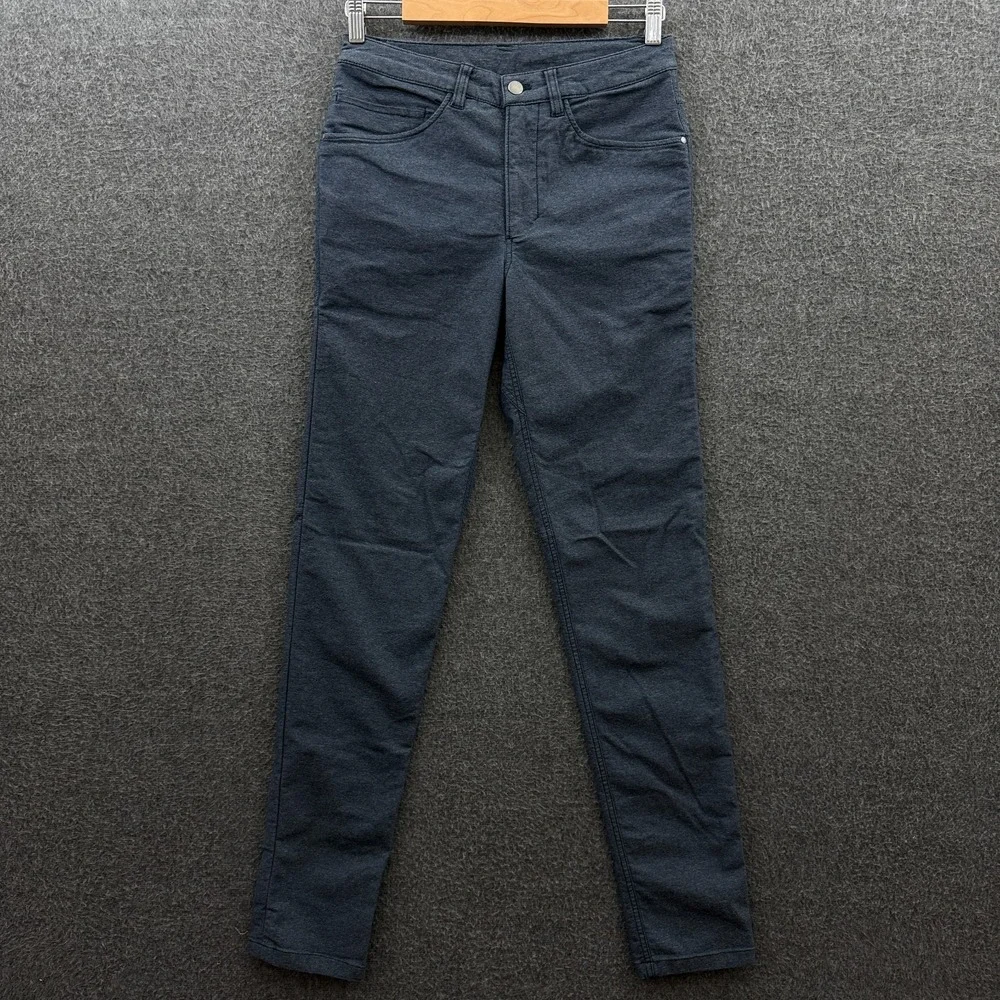 Lululemon Pants Men 28x31 Blue ABC Slim Fit Tech Canvas Zip Pocket Chino Trouser